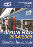 Jízdní řád 2004/2005